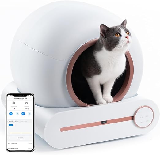 Zooliva zelfreinigende Automatische Kattenbak met App